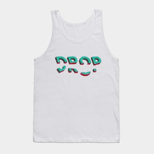 Drop design Tank Top